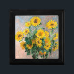 Bouquet of Sunflowers by Monet Impressionist Gift Box<br><div class="desc">Classic Masterpieces - Monets Impressionist Painting Series - Bouquet of Sunflowers</div>
