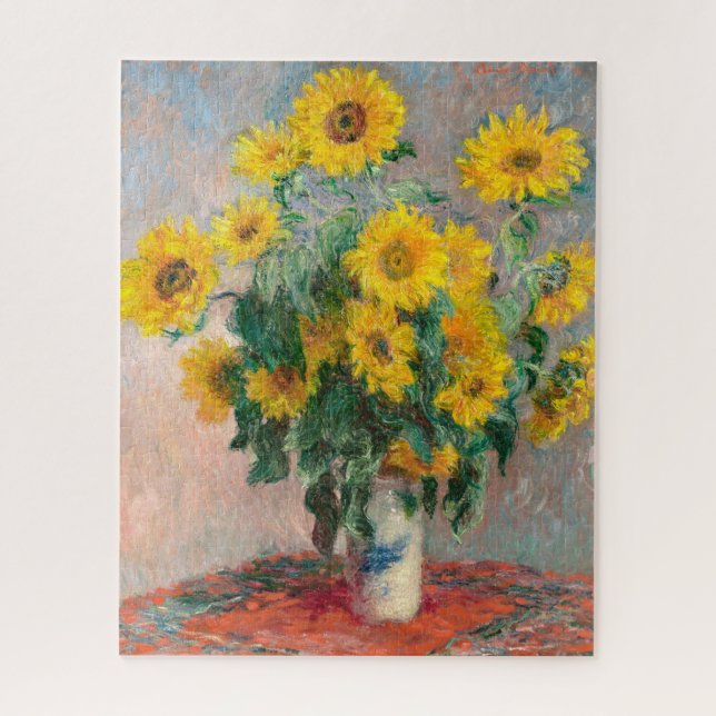 Bouquet of Sunflowers Jigsaw Puzzle (Vertical)