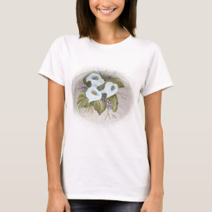 Bouquet of three white callas  T-Shirt