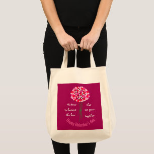 Bouquet of Valentine Love Flowers Tote Bag