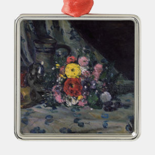 Bouquet of Yellow Dahlias, c.1873 Metal Tree Decoration