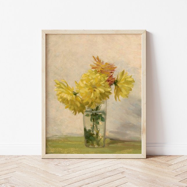 Bouquet of Yellow Flowers | Edward Herbert Barnard Poster (Creator Uploaded)