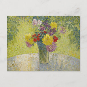 Bouquet on the Table by Martin Postcard