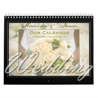 Bouquet Themed Calendar
