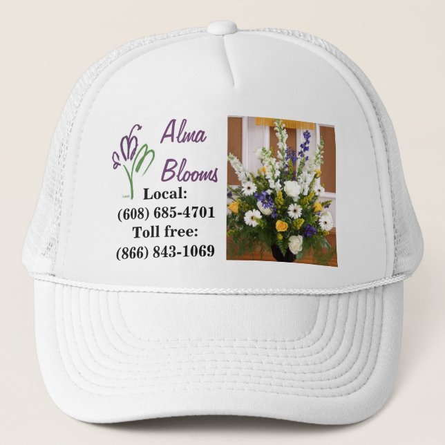Bouquet Trucker Hat (Front)