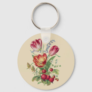 Bouquet - Tulips Key Ring