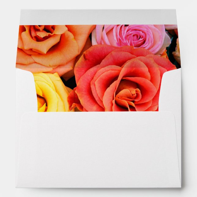 Bouquet Wedding Envelope (Back (Bottom))