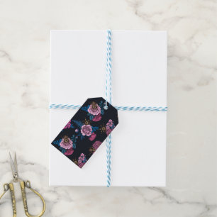 Bouquets and tarantula 2 gift tags