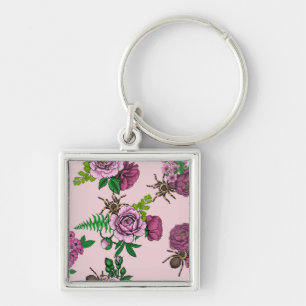 Bouquets and tarantula key ring