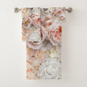 Bouquets of Roses 1 Bath Towel Set