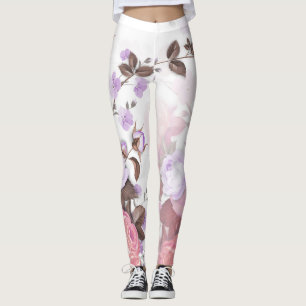 Bouquets of Roses 5 Leggings