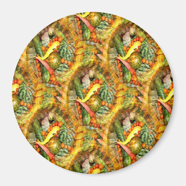 Bouquets of vegetables..... magnet (Front)