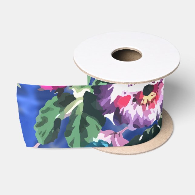 Bouquets with roses satin ribbon (Spool)