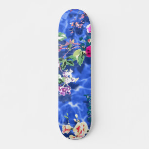Bouquets with roses skateboard