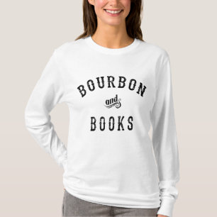 Bourbon and Books - I Drink Bourbon Whiskey Mash P T-Shirt