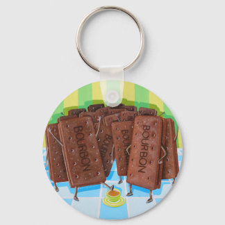 Bourbon Cream Tea Key Ring