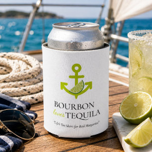 Bourbon Loves Tequila Anchor Lime Margarita Sail Can Cooler