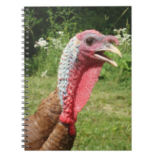 Bourbon Red Turkey Notebook