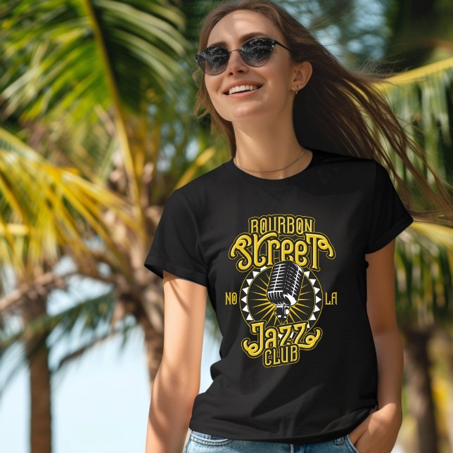 Bourbon Street Jazz Club T-Shirt (Creator Uploaded)