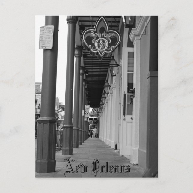 Bourbon Street Postcard (Front)