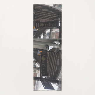 Bourbon Street Sign Yoga Mat