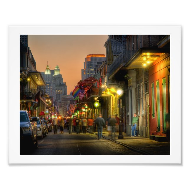 Bourbon Street Sunset Print (Front)