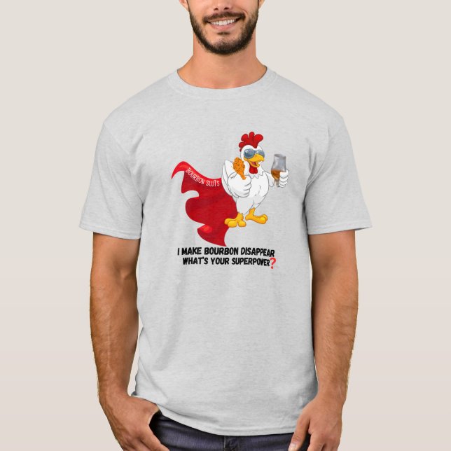 Bourbon Superpower T-Shirt (Front)
