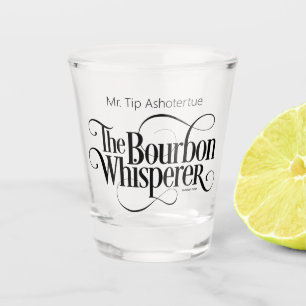 Bourbon Whisperer (personalised) Shot Glass