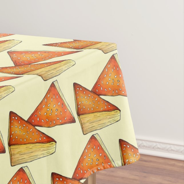 Bourekas Savory Pastry Israeli Food Jewish Cuisine Tablecloth (In Situ)