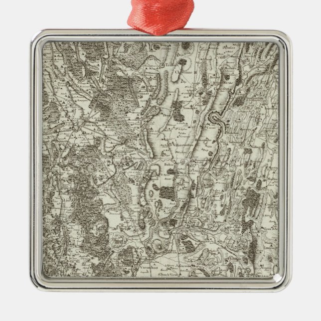 Bourgen Bresse Metal Tree Decoration (Front)