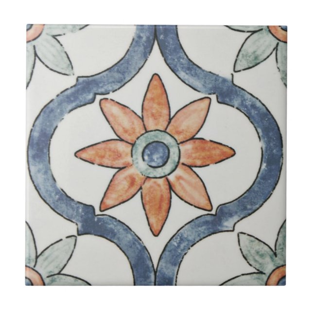 Bourges Arco  Ceramic Wall Tile (Front)