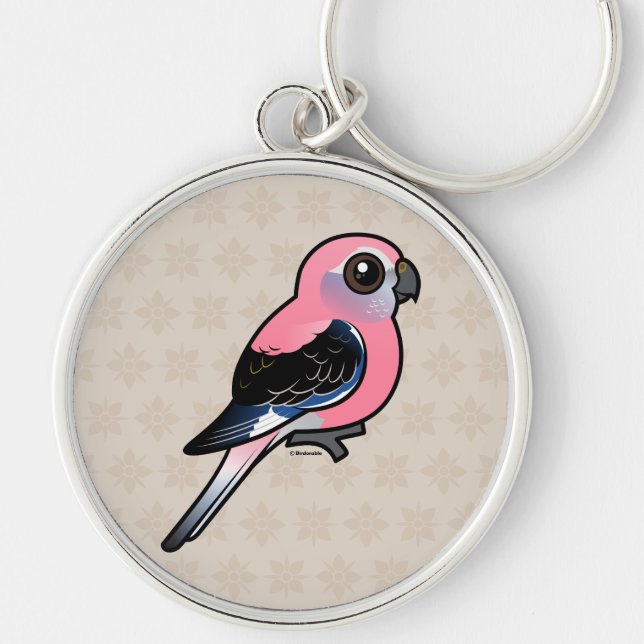 Bourke's Parakeet Key Ring (Front)