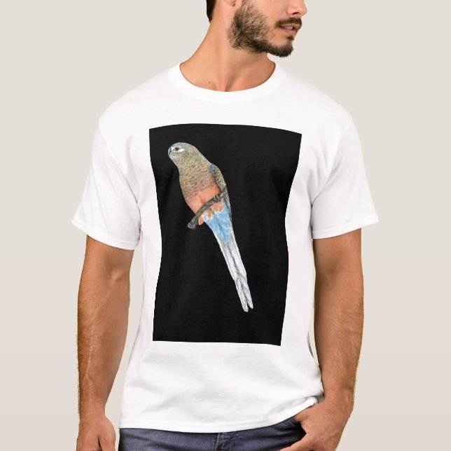Bourke's Parrot - Neophema bourkii T-Shirt (Front)