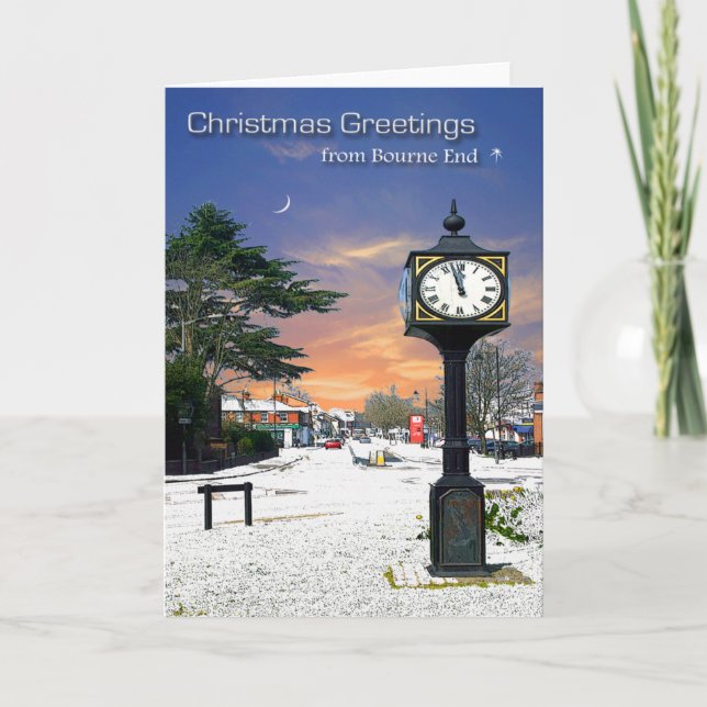 Bourne End Christmas Card (Front)