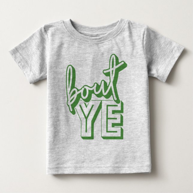Bout Ye, Northern Irish Greeting Dialect, T-Shirt (Front)