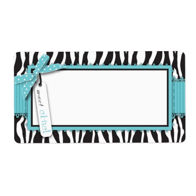 Boutique Chic Boy Name Tag (Front)