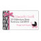 Boutique Chic Girl Address Label