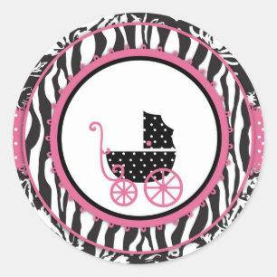 Boutique Chic Sticker2_Hernandez Classic Round Sticker