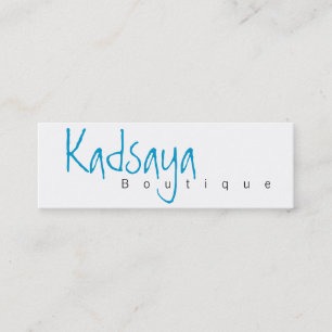 Boutique Kadsaya 4 Store Business Card