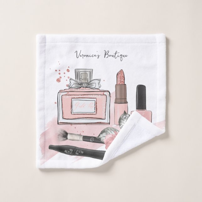 Boutique Makeup Personalised Wash Cloth (Wash Cloth)