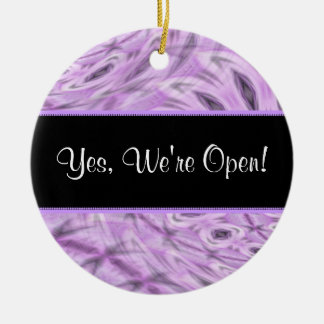Boutique Open/Closed Sign ~ Ornament