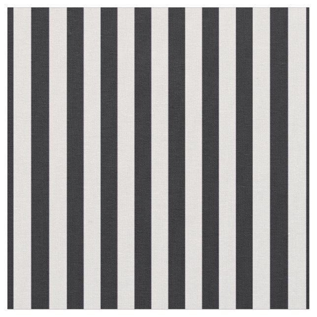 Boutique Stripes - Fabric Black Pink (Close Up)