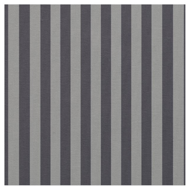 Boutique Stripes - Fabric Black Silver Grey 2 (Close Up)