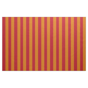 Boutique Stripes - Fabric Orange Red Wine