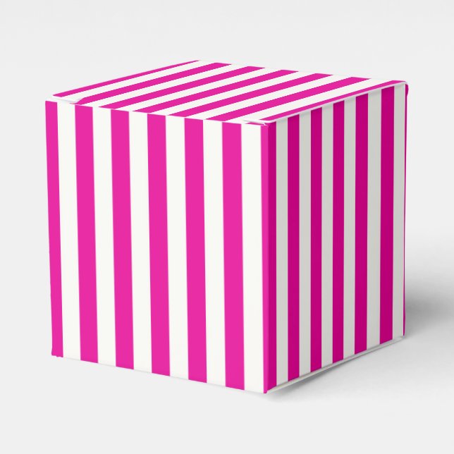 Boutique Stripes - Favour Boxes 2x2 (Front Side)