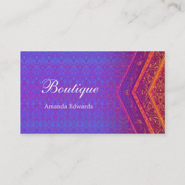 Boutique | Stylish Business Card (Front)