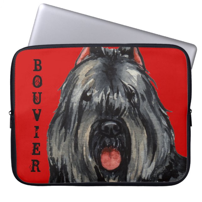 Bouvier Colour Block Laptop Sleeve (Front)