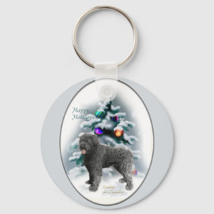Bouvier des Flandres Christmas Gifts Key Ring