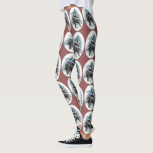Bouvier des Flandres Christmas Leggings