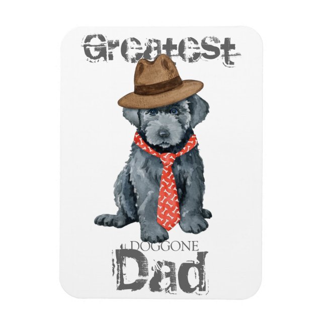 Bouvier des Flandres Dad Magnet (Vertical)